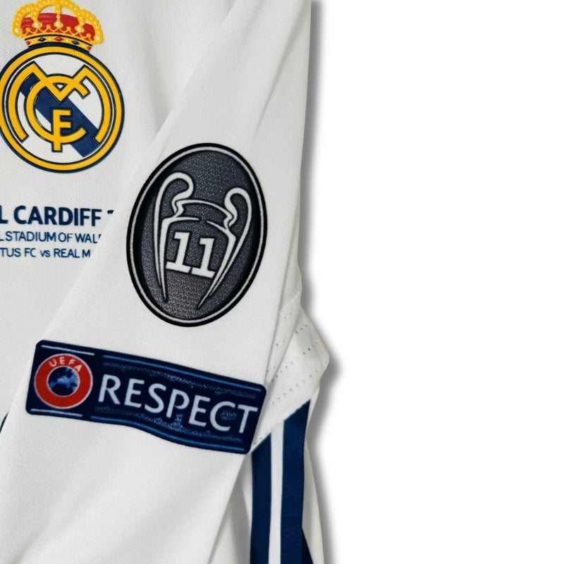 Cristiano Ronaldo #7 Real Madrid 2017 Champions League Final Jersey Long Sleeve